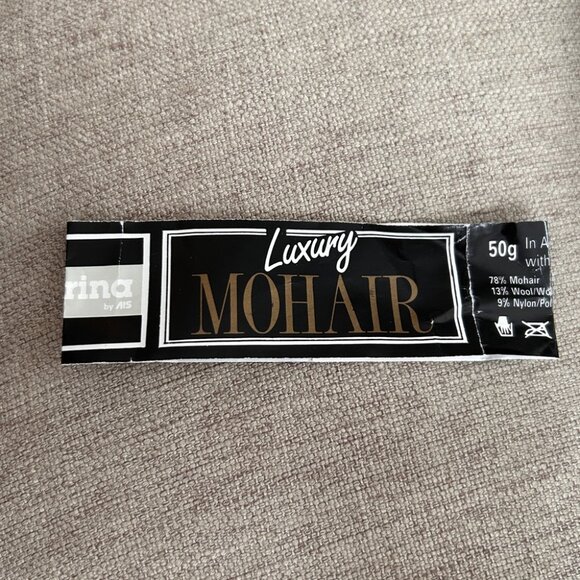 Brand New Handmade Sky Blue Mohair Sophie Scarf in Large - Picture 9 of 13